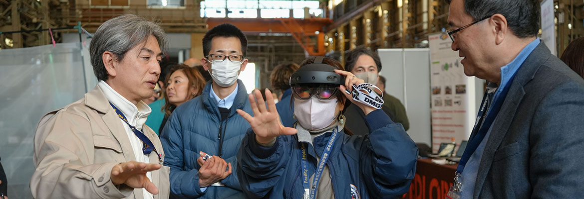 Japanese innovators test out new virtual technology