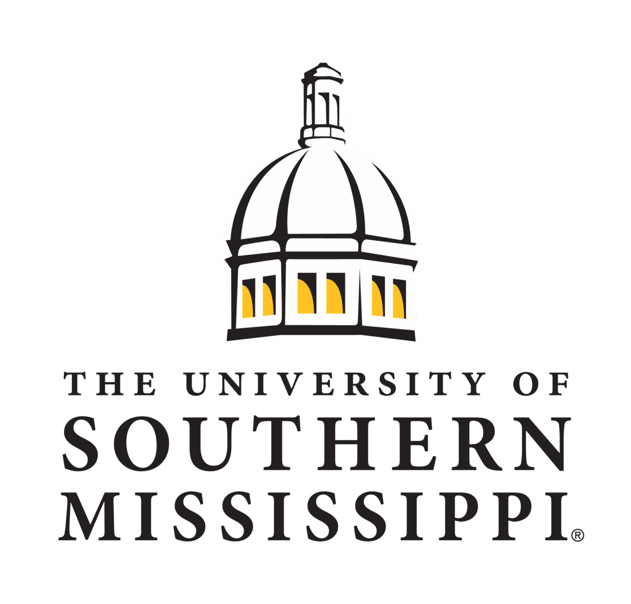 School of Ocean Science and Engineering_USM Logo Vertical University of Southern Mississippi logo